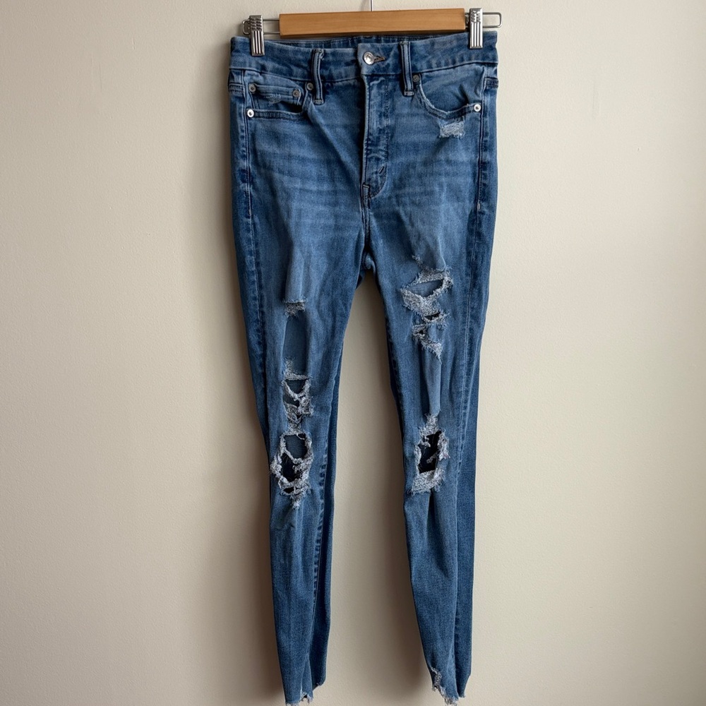 American Eagle The Lu(x)e Jean Super Hi Rise Jeggings
